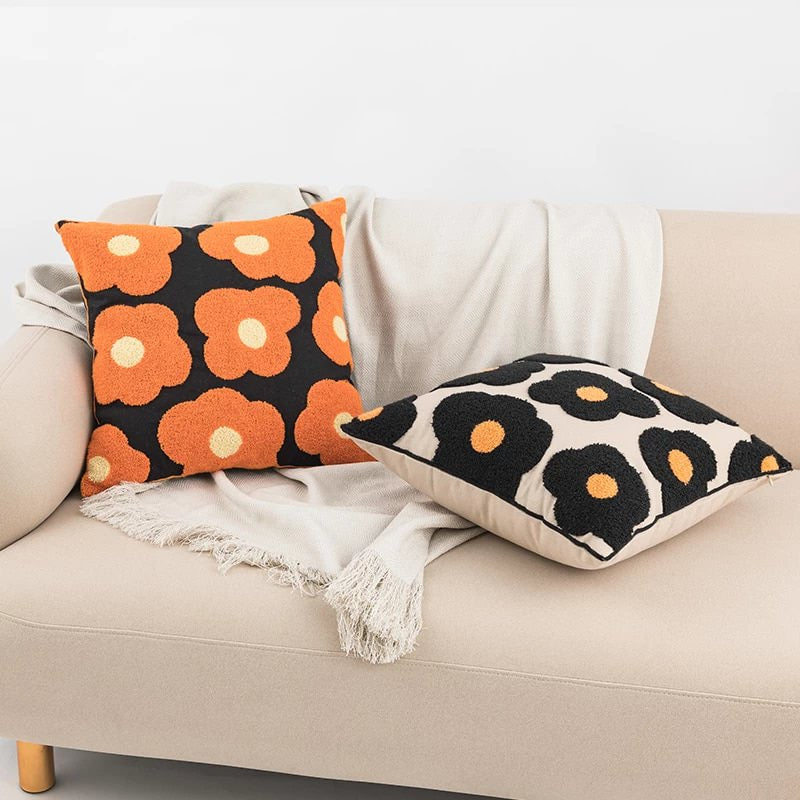 Poppy Flowers Cushion Covers