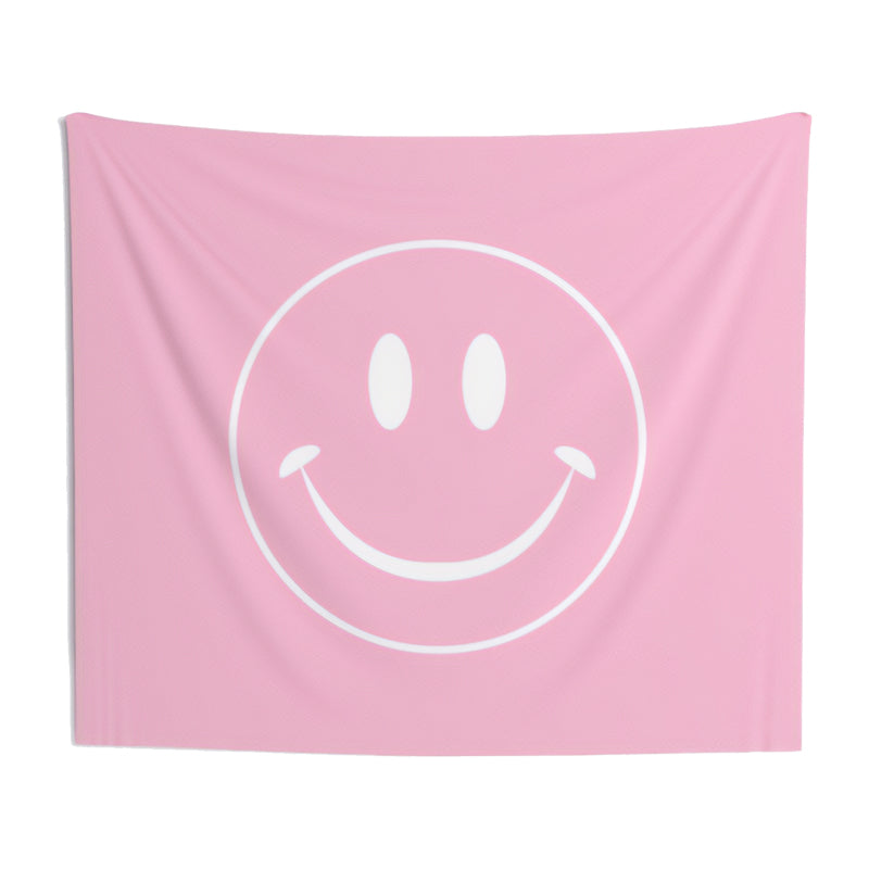 Preppy Smiley Face Tapestry