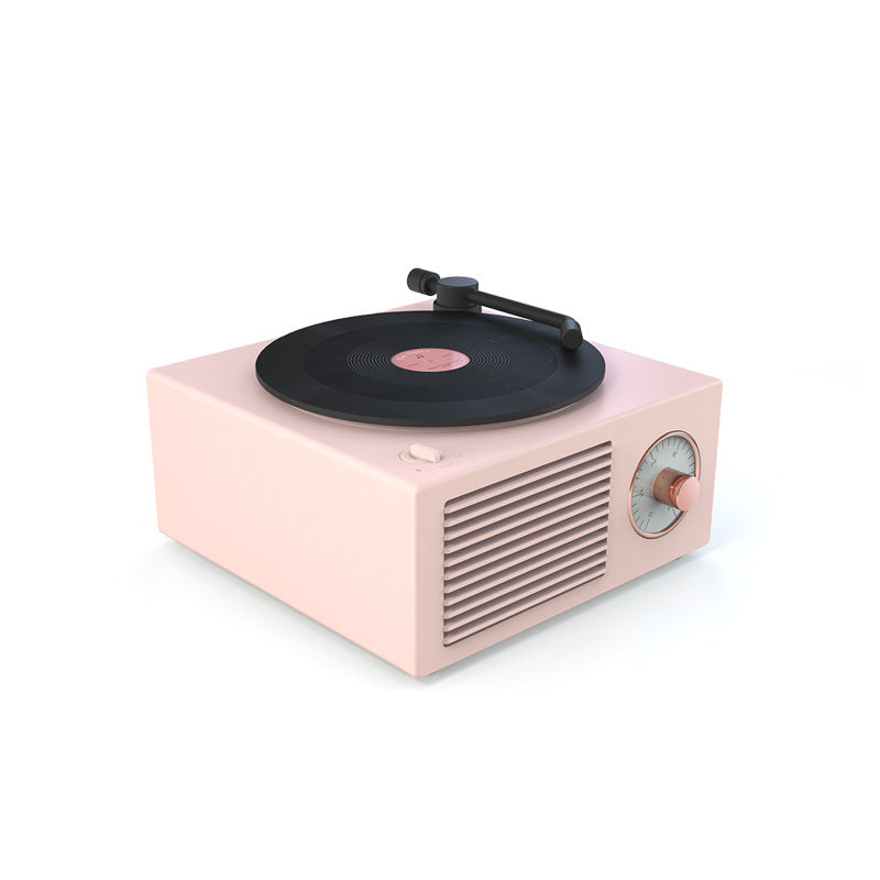 Aesthetic Retro Vinyl Speaker