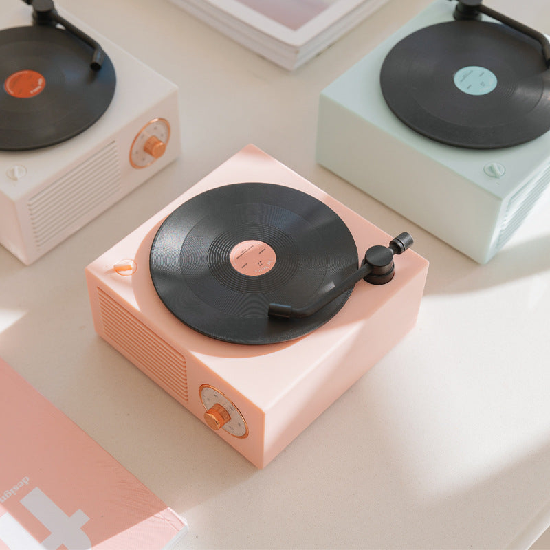 Aesthetic Retro Vinyl Speaker