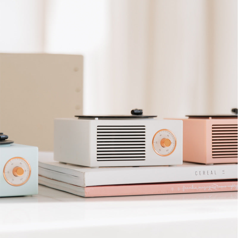 Aesthetic Retro Vinyl Speaker