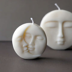 Sun and Moon Candle Mold