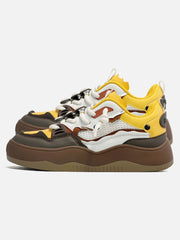 The Supermade High Street Board Shoes Couple Models