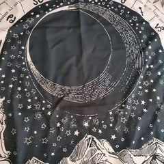 Witchcore Moon Tapestry