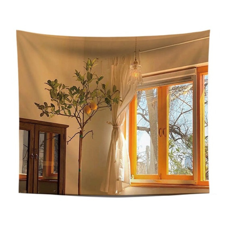 Open Window Tapestry