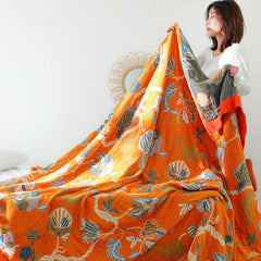 Comfy Reversible Quilt Pattern Cotton Quilt