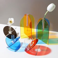 Acryl X Moderne ästhetische Vase