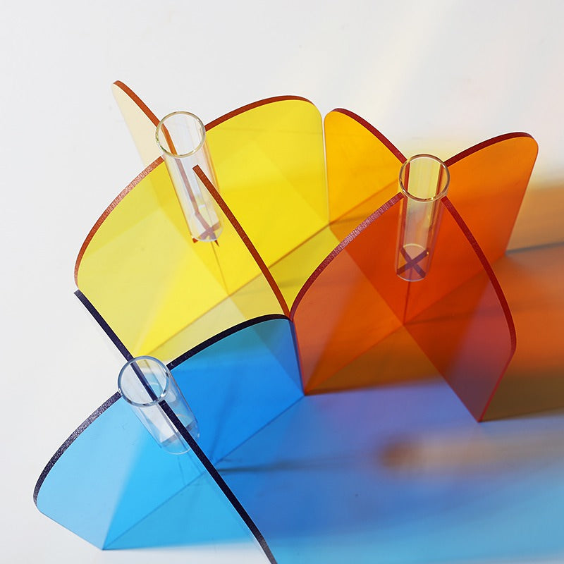Acryl X Moderne ästhetische Vase