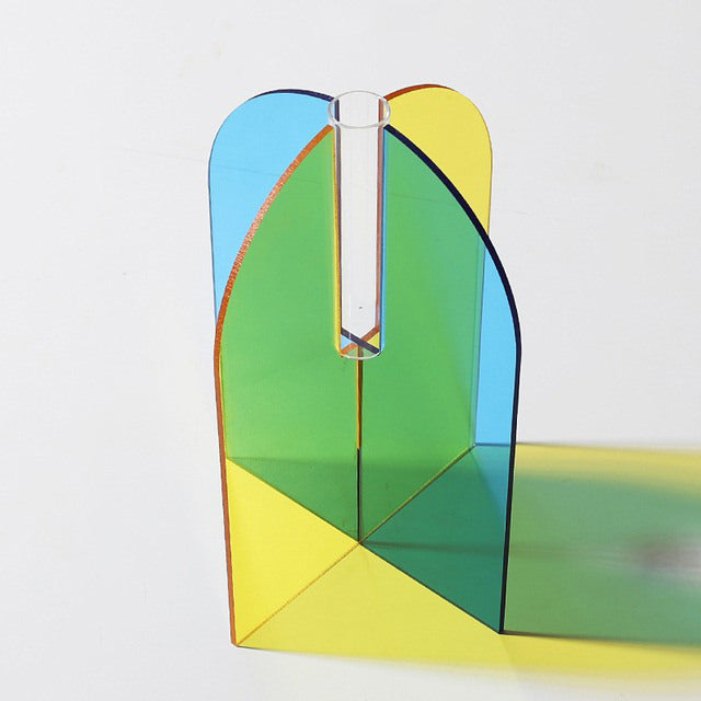 Acryl X Moderne ästhetische Vase