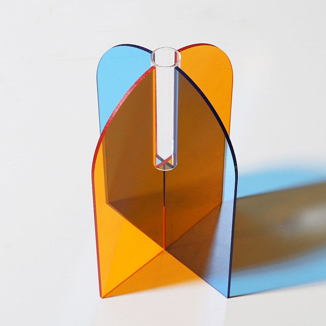 Acryl X Moderne ästhetische Vase
