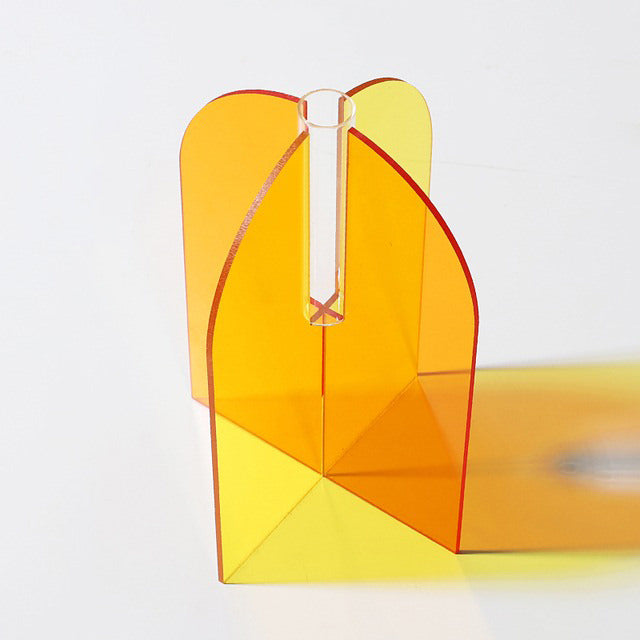 Acryl X Moderne ästhetische Vase