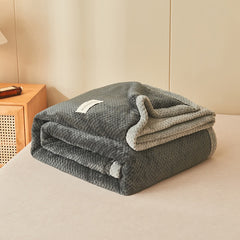 Solid Color Fleece Blanket & Pillowcases