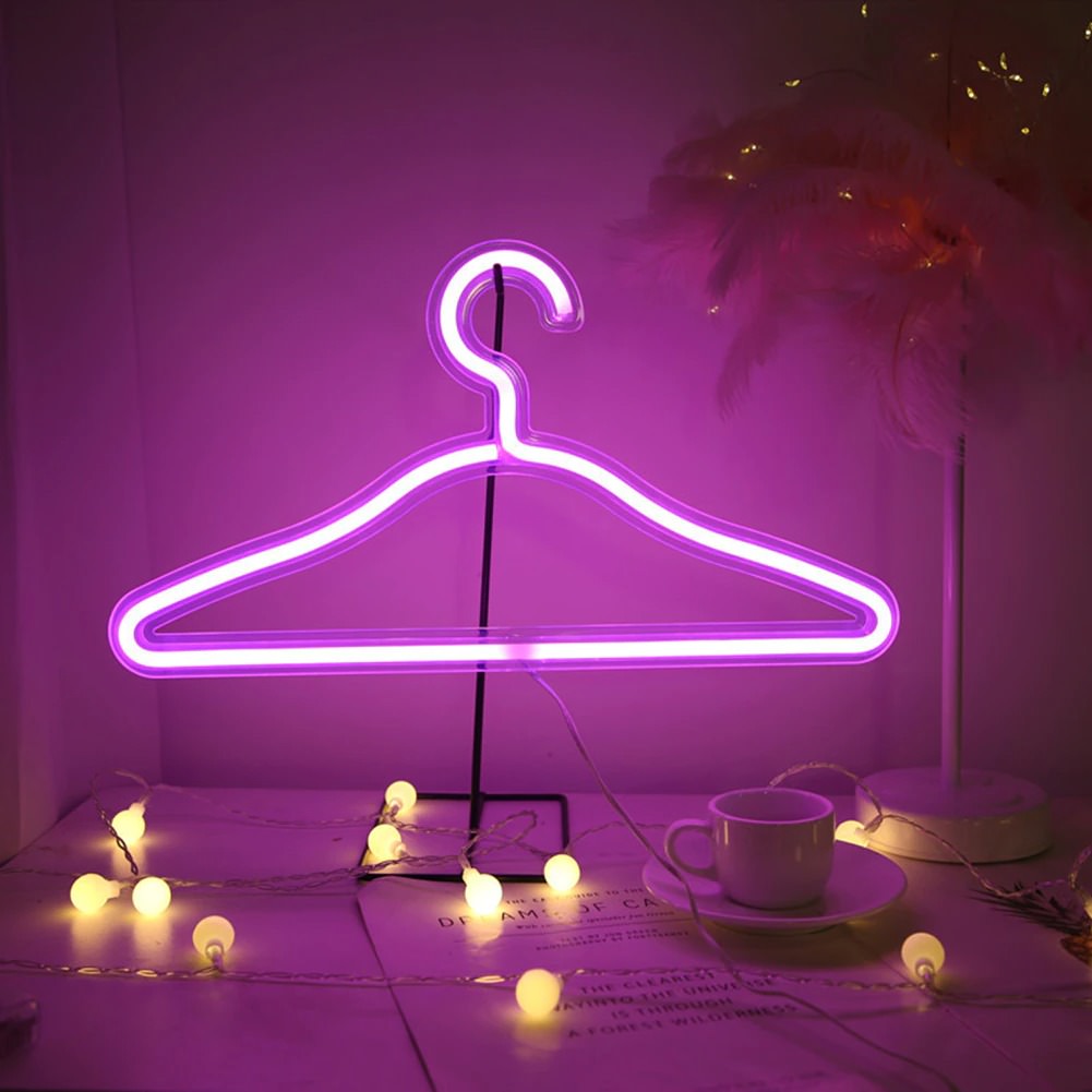 Neon Dress Hanger