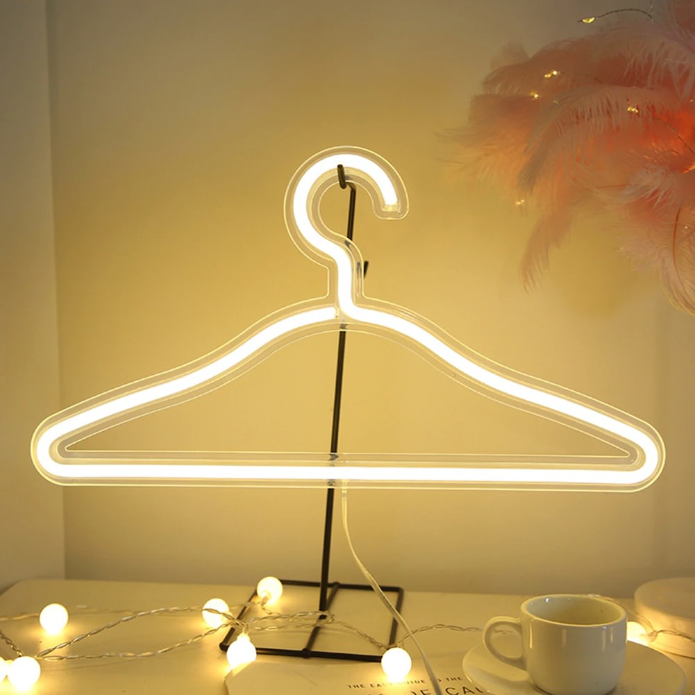 Neon Dress Hanger