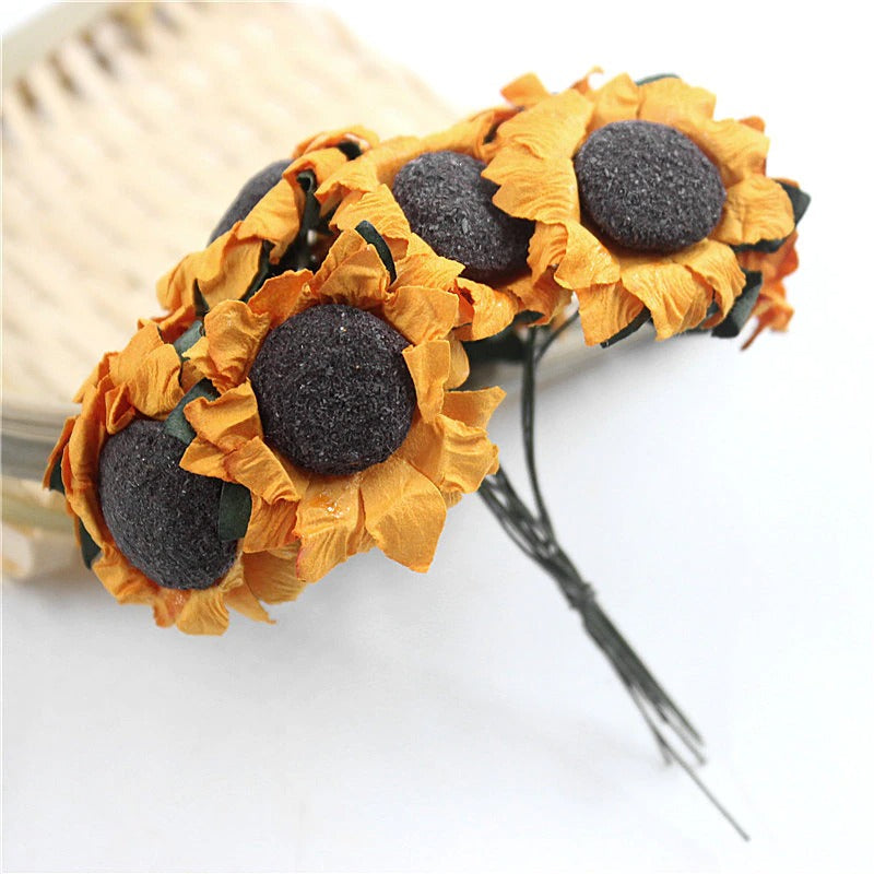 Artificial Mini Sunflowers