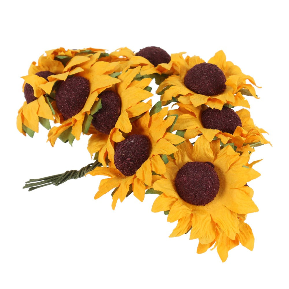 Artificial Mini Sunflowers