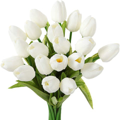 Artificial Tulip Flowers Bouquet (20 pcs)