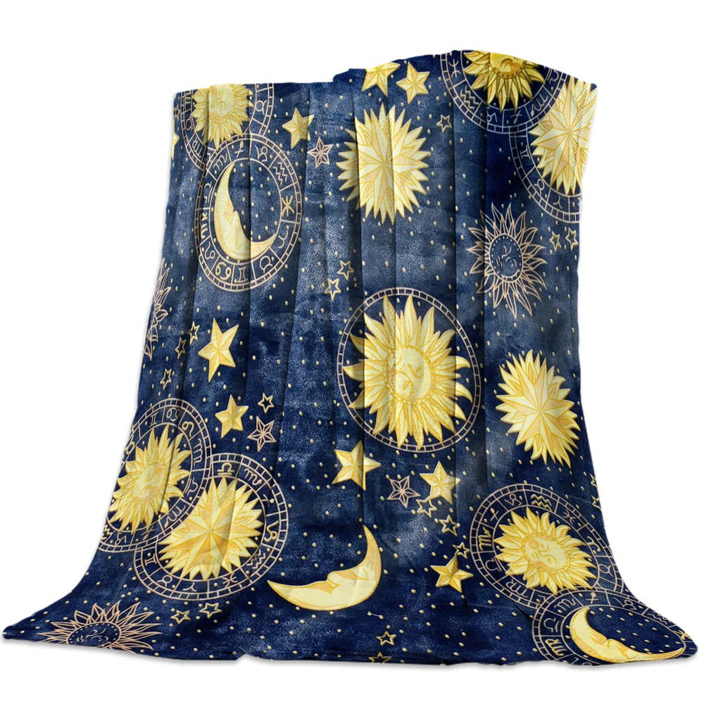 Astro Fluffy Throw Blanket