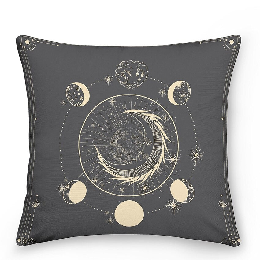 Astro Sun & Moon Cushion Covers