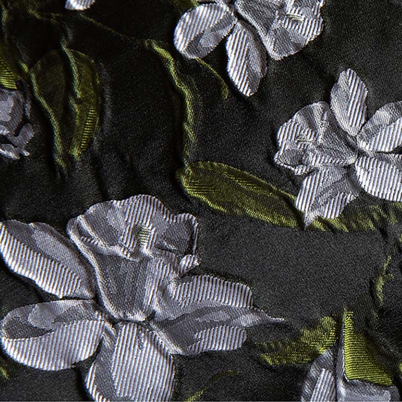 Gardenia Floral Pattern Zipper Pillowcase