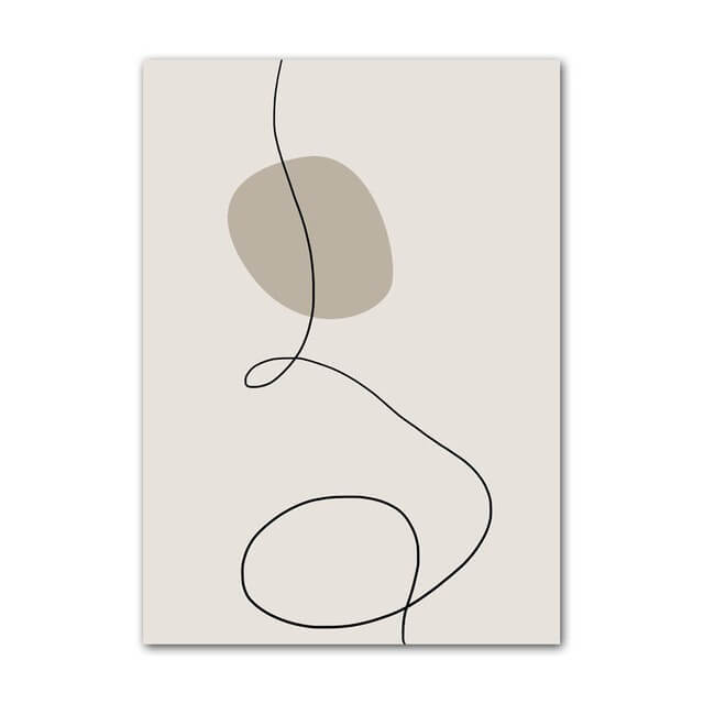 Minimalist Outline Art Canvas Posters