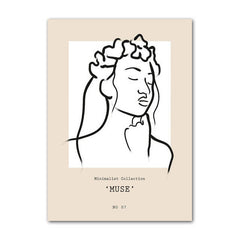 Minimalist Outline Art Canvas Posters