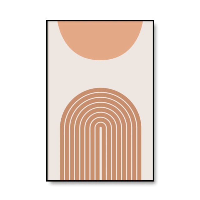 Boho Abstraction Canvas Posters