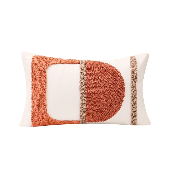 Boho Tufted Arcs Cushion Cover