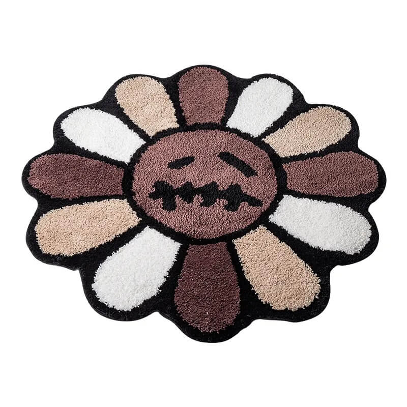 Zombie Daisy Accent Rug