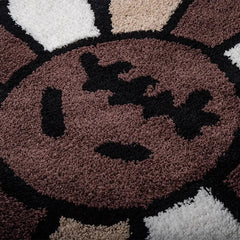 Zombie Daisy Accent Rug