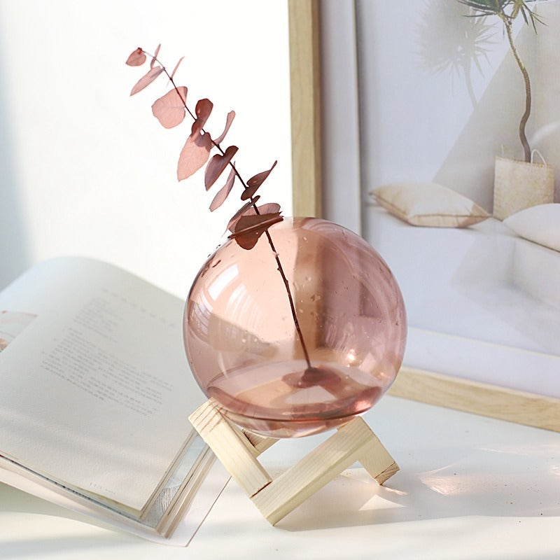 Mini Glass Bubble Vase