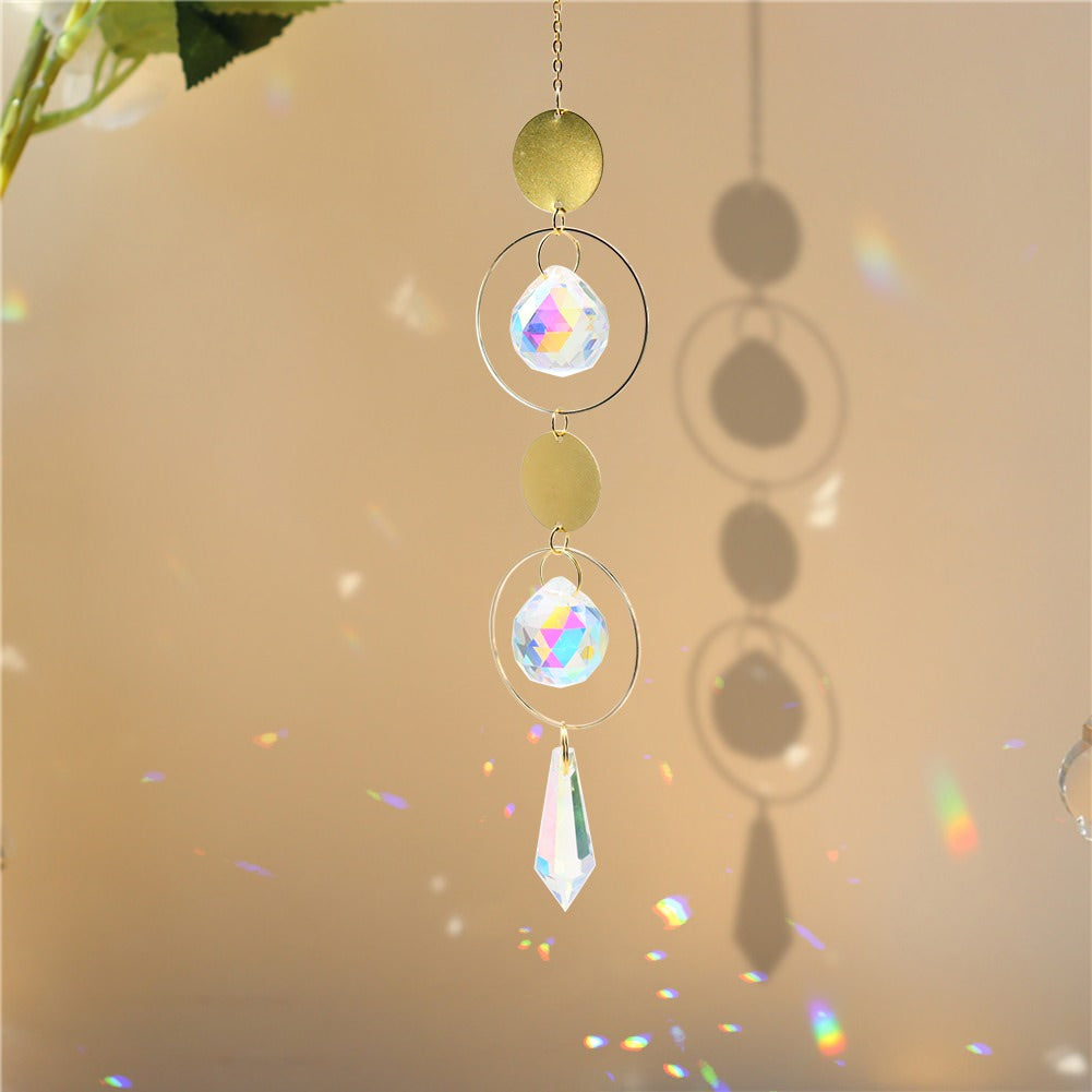 Light Chain Crystal Suncatcher