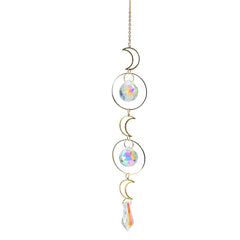 Moon Chain Crystal Suncatcher