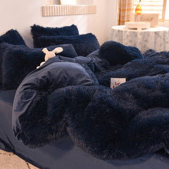 Mink Velvet Crystal Bedding Set by LuxuryLifeWay