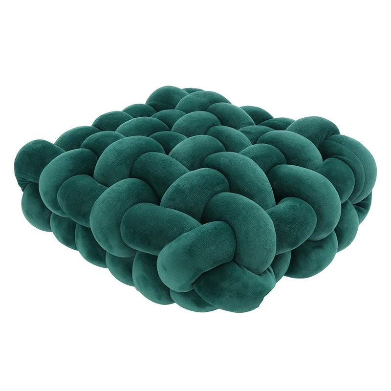 Knitted Chunky Plush Cushion