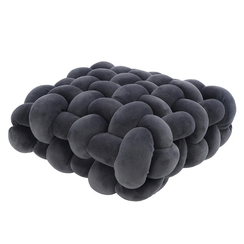 Knitted Chunky Plush Cushion