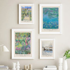 Monet Impressionist Art Canvas Posters