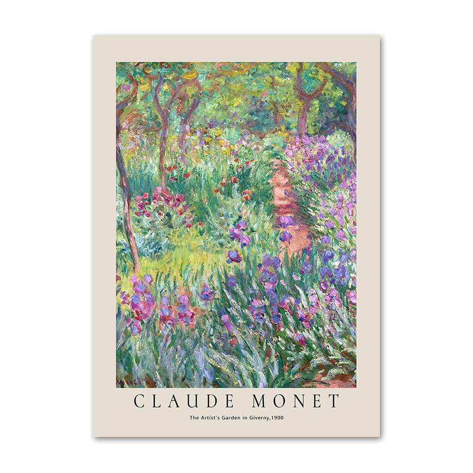 Monet Impressionist Art Canvas Posters