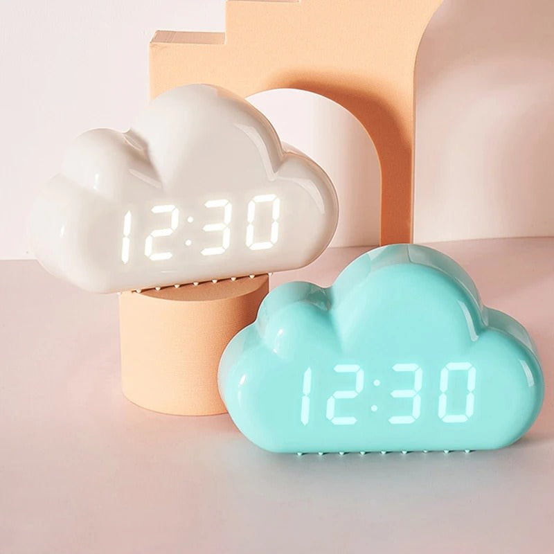 Kawaii Cloud Shaped Alarm Clock