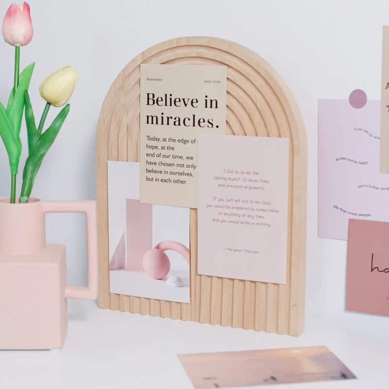 Color Shades & Quotes Wall Collage Cards