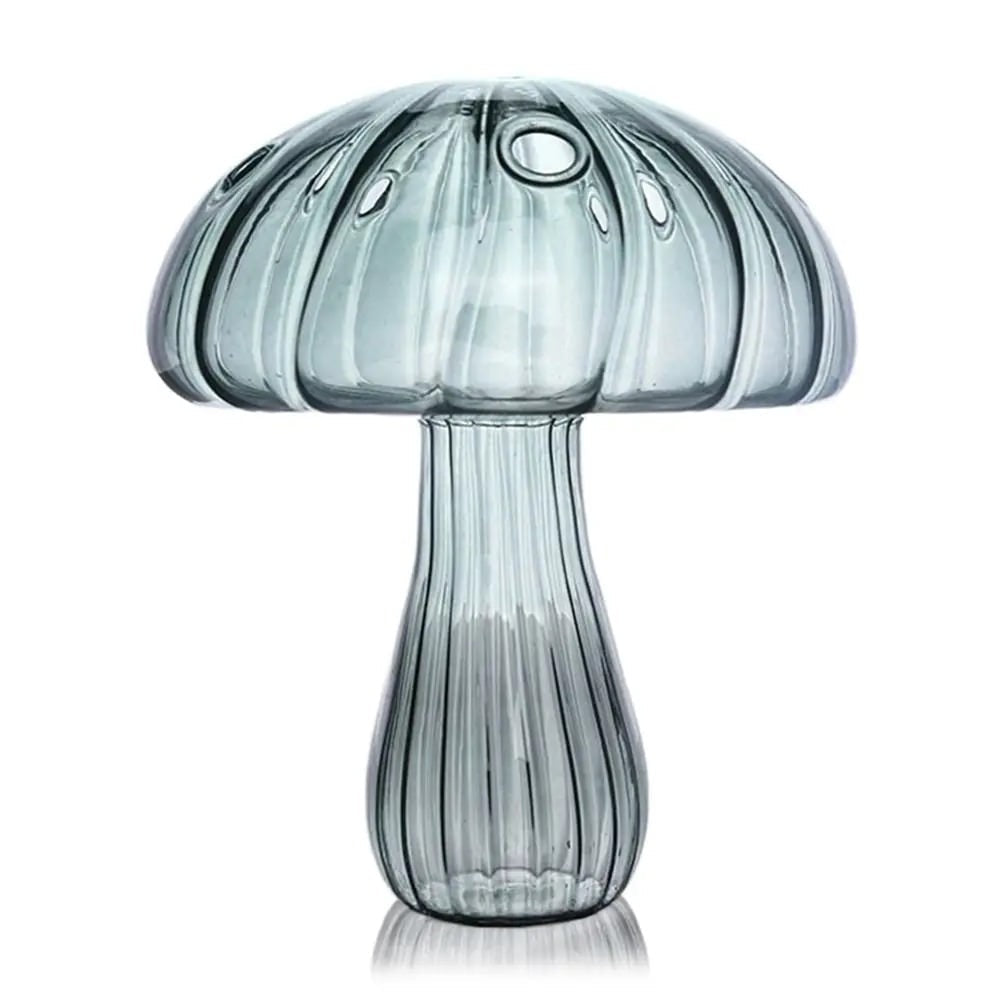 Colored Glass Magic Mushroom Vase