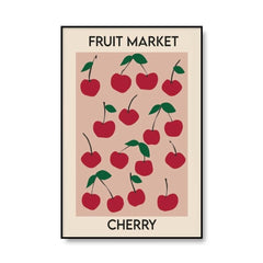 Fruit Market Canvas Posters