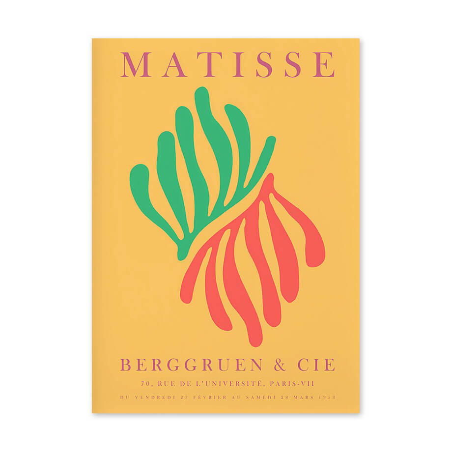 Matisse Colorful Gallery Wall Canvas Posters