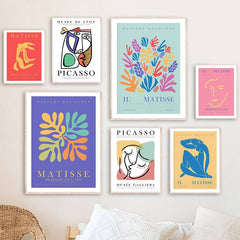 Matisse Colorful Gallery Wall Canvas Posters