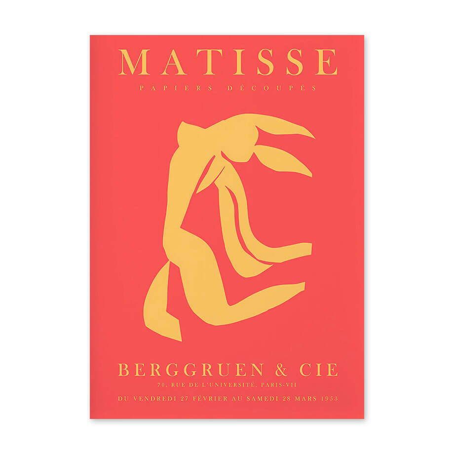 Matisse Colorful Gallery Wall Canvas Posters