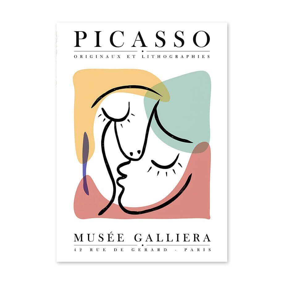 Matisse Colorful Gallery Wall Canvas Posters