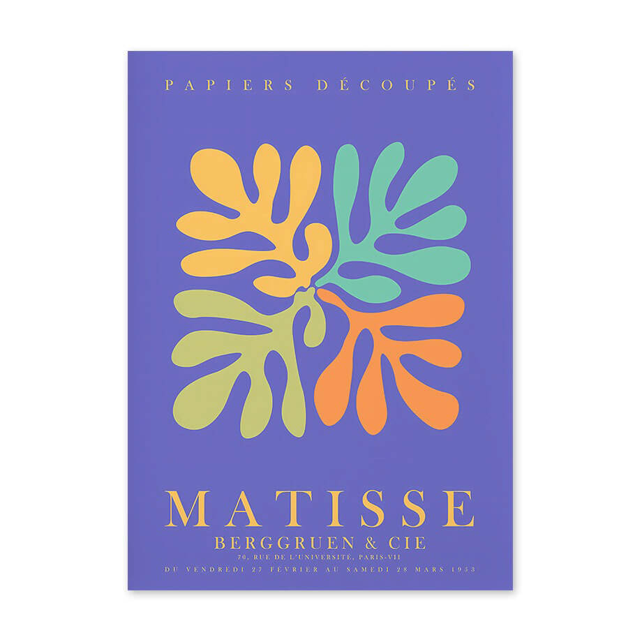 Matisse Colorful Gallery Wall Canvas Posters