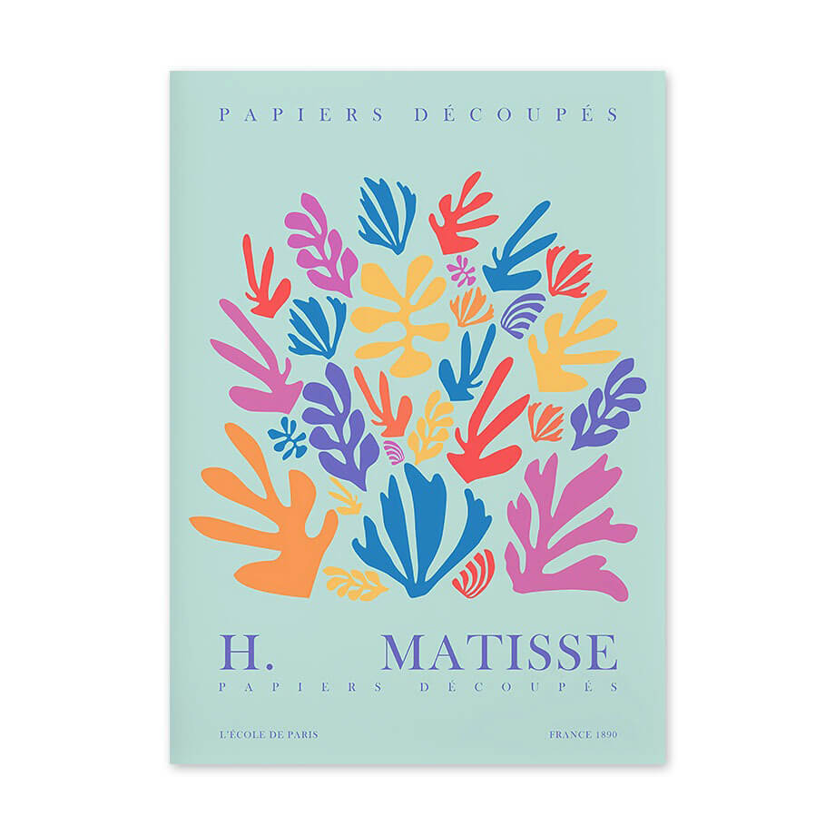 Matisse Colorful Gallery Wall Canvas Posters