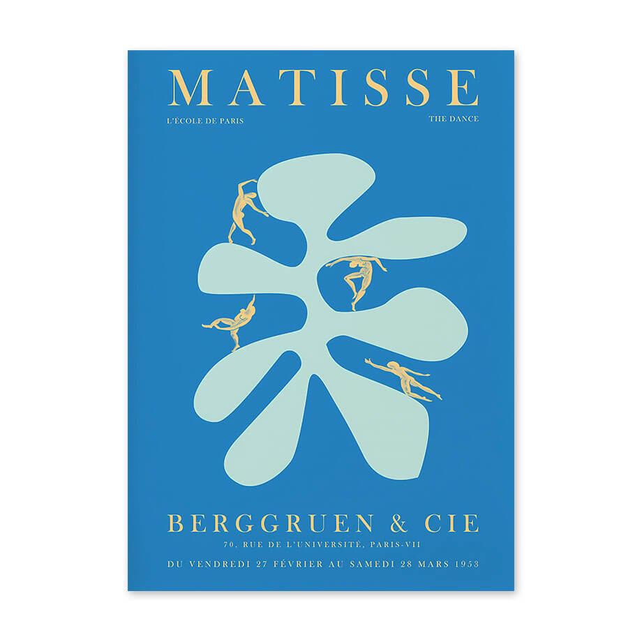 Matisse Colorful Gallery Wall Canvas Posters