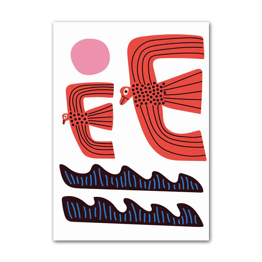 Southern France Collages Canvas Posters